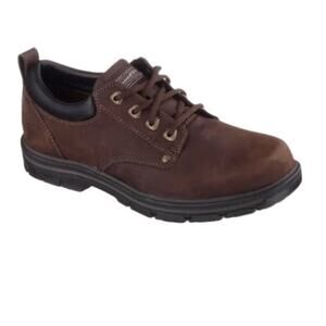 Men's Skechers Relaxed Fit Leather Oxford Shoes